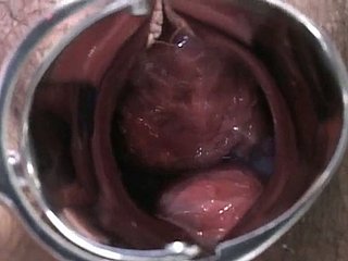 Gravid main japonaise est examiné et suce lollicock médecin