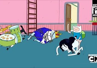 Abenteuer Zeit mit Finn und Marceline - 3D-Cartoon-PORN (CARTOON Sexual relations VIDEO