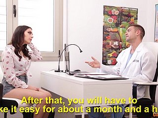 Bootyful babe Valentina Nappi seduces her doctor with the addition of gets nailed everlasting