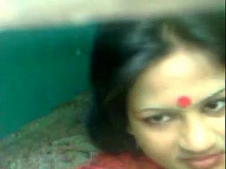 Cornea Bangla Aunty Undecorated scopata dall'amante di notte