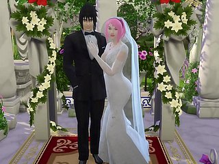 Naruto Hentai Episodio 79 Sneezles Boda de Sakura Parte 1 Naruto Hentai Netorare Esposa Vestida de Novia Engañada Marido Cornudo Anime