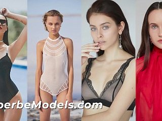 Modelos de Superbe - ¡Compilación de modelos perfectos Parte 1! Muestra de chicas intensas de sus cuerpos sexy en lencería y desnuda.