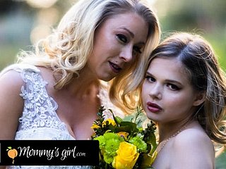 MOMMY'S GIRL - Bridesmaid Katie Morgan Bangs Enduring Her Stepdaughter Coco Lovelock Winning Her Nuptial