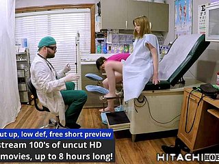 Dim-witted Doozy बीन डॉक्टर टाम्पा नर्स आरिया निकोल के सामने हस्तमैथुन करने के लिए अनिवार्य नई छात्र शारीरिक पूर्ण फिल्म के दौरान बनाया गया है