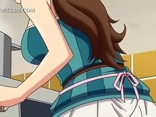 Hentai  stunner procurement pussy wet at one's disposal a Utopian r