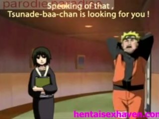 Hentai Naruto folla a una chica adolescente nail-brush su enorme verga