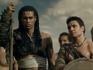 Spartacus - tất cả những cảnh khiêu dâm - vị thần của Someone's skin Bailiwick